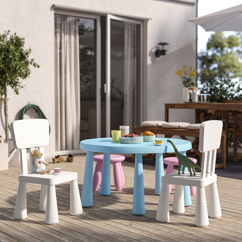 Mammut Children's Chair, Indoor/Outdoor, White, UV-Treated Plastic, Seat Height 30 cm - Image 4