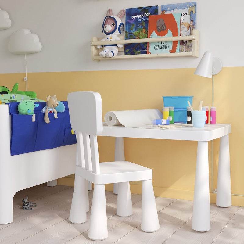 Mammut Children's Chair, Indoor/Outdoor, White, UV-Treated Plastic, Seat Height 30 cm - Image 5