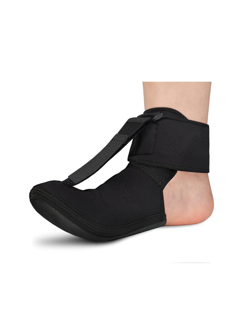 Barakah Plantar Fasciitis Night Splint Sock - Soft Stretching Boot Splint for Aching Feet  Heel Relief，Achilles Tendonitis Foot Support Brace for Right or Left FootMedium - Image 1