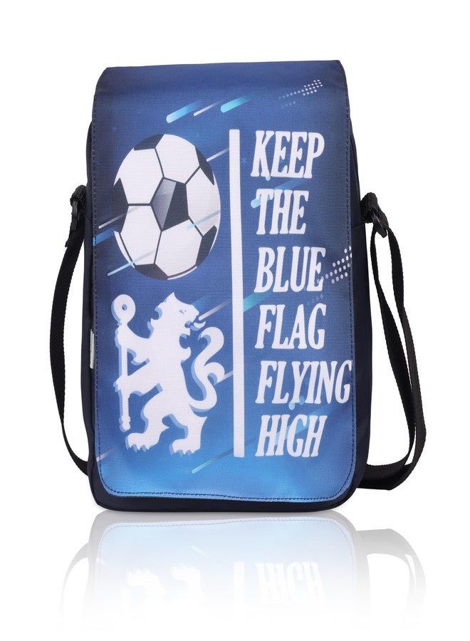 Echo Boomers Football Printed Multi-Functional Messenger Sling Bag | Versatile Everyday Bag | Adjustable Shoulder Strap | Water-Resistant | Anti-Theft Design | Compact & Lightweight - Image 1