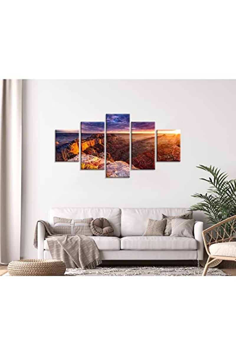 Artbrush Tower Arizona Landscape Wall Art, Canvas Prints Grand Canyon National Park Cape Royal Posters, Framed Wall Decor North Rim Scenery Sunset Pictures for Living Room Office Ready to Hang - Image 3