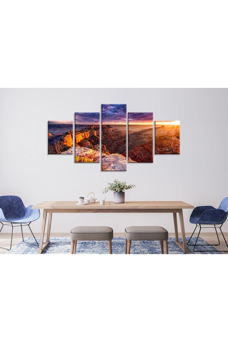 Artbrush Tower Arizona Landscape Wall Art, Canvas Prints Grand Canyon National Park Cape Royal Posters, Framed Wall Decor North Rim Scenery Sunset Pictures for Living Room Office Ready to Hang - Image 1