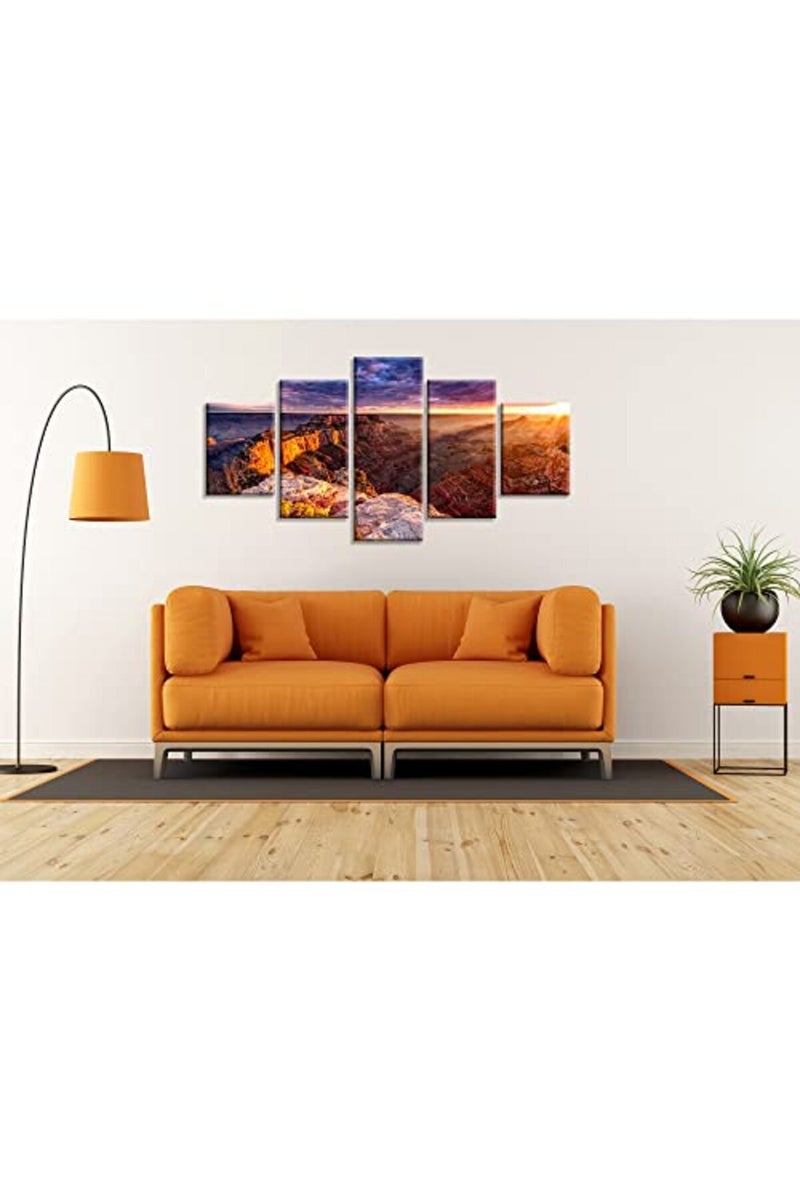 Artbrush Tower Arizona Landscape Wall Art, Canvas Prints Grand Canyon National Park Cape Royal Posters, Framed Wall Decor North Rim Scenery Sunset Pictures for Living Room Office Ready to Hang - Image 2