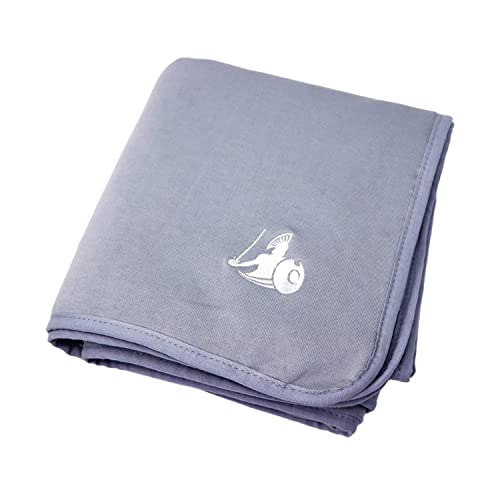 DefenderShield EMF Blocker Blanket – Hypoallergenic 5G & EMF Shield – Soft Rayon from Bamboo-Cotton Blend for Travel & Pregnancy Protection – Reliable Radiation Blocker (Small - 36" x 35") - Image 1