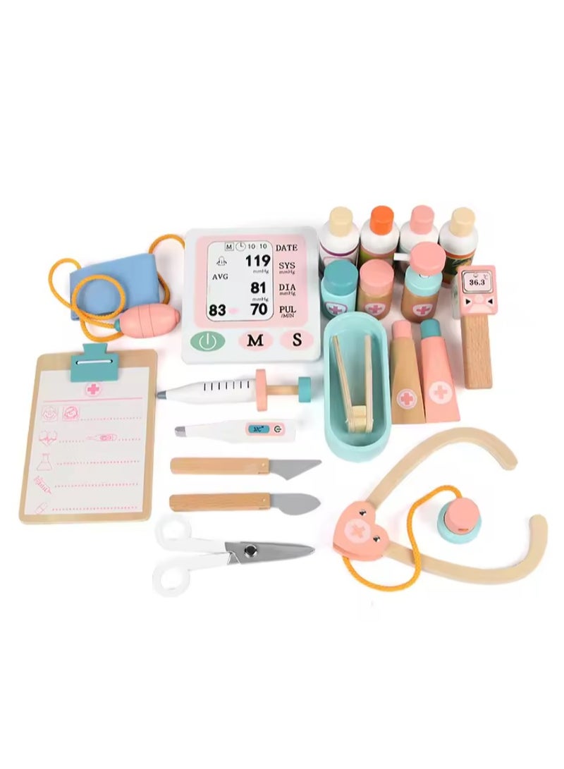 general Little Doctor Clinic Toy Wood - Image 3