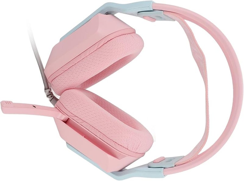 Roseate Gaming Headset With Microphone For PC Laptop Soft Ear Pads Volume Control 3.5mm USB Rotatable - Image 4