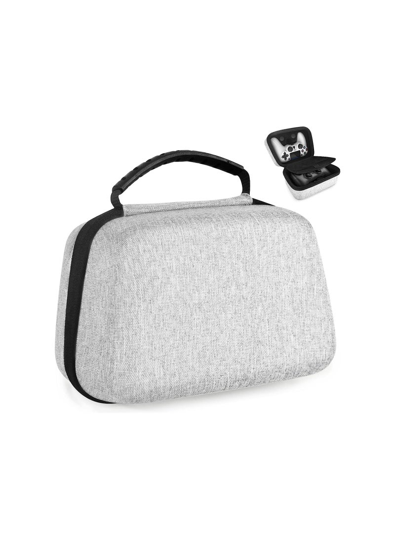 Y&D Console Controller Hard Case Carrying Travel Bag for 2 Controllers Game Storage Compatible with PS5 PS4 XBox Switch Pro Grey  - Image 1
