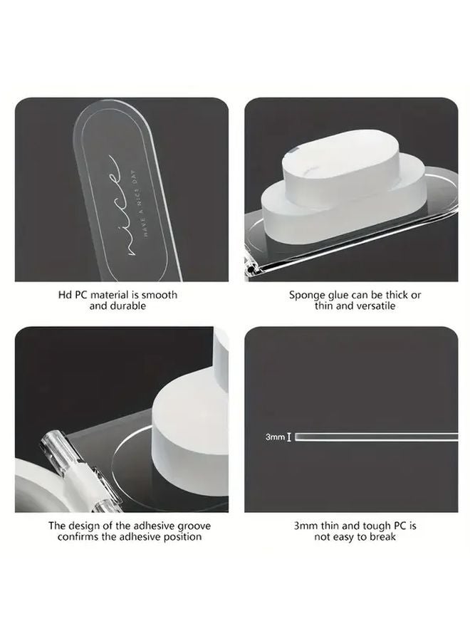 Grey Foldable Non Contact Toilet Lid Opener Ergonomic Handle Portable Design - Image 3