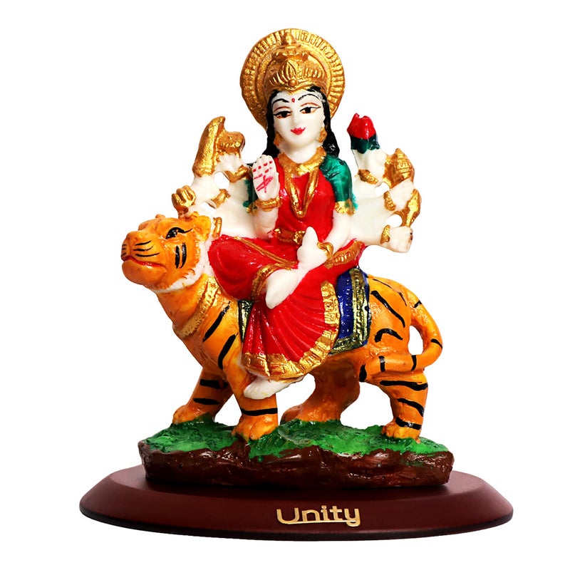 VOILA Goddess Maa Durga Maa Sherawali MATA Rani Statue Idol for Mandir Home Decor - Image 5