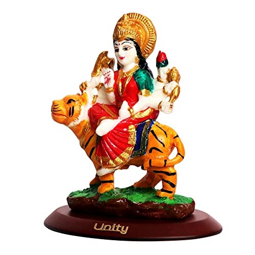 VOILA Goddess Maa Durga Maa Sherawali MATA Rani Statue Idol for Mandir Home Decor - Image 4