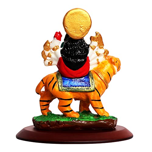 VOILA Goddess Maa Durga Maa Sherawali MATA Rani Statue Idol for Mandir Home Decor - Image 3
