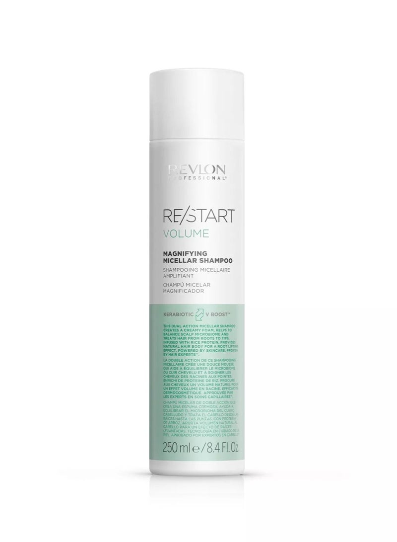 Revlon Professional Restart Volume Micellar Magnifying Shampoo | 250 Ml - Image 1