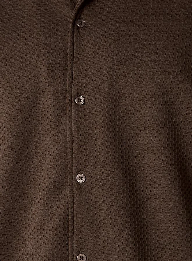سبلاش فيڤ Textured Shirt and Trousers Set