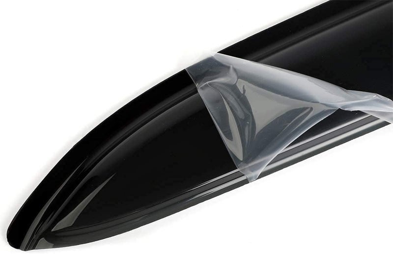 Puermto Side Window Visors Wind Deflector for 2007-2012 Nissan Sentra - 4pcs Dark Smoke Rain Guards - Image 5