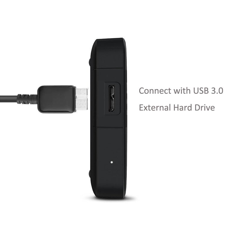 Yxflz USB 3.0 Cable - External Hard Drive Cord USB 3.0 A to Micro B Cable Compatible with Western Digital WD My Passport, Seagate, Toshiba Canvio, Samsung Galaxy S5, LaCie, Elements, Note Pro 12.2 & More - Image 3