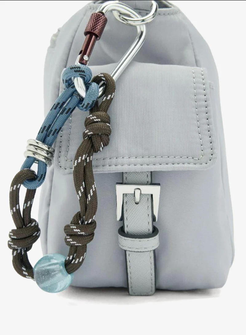 PARFOIS Nylon crossbody bag with pendant