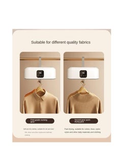 EVEREEN 600W Folded Electric Clothes Dryer With Remote Smart Drying Rack Hang Dryer Machine Portable Travel Warm Air Dryer With Timing 220V Digital Display  - Image 4