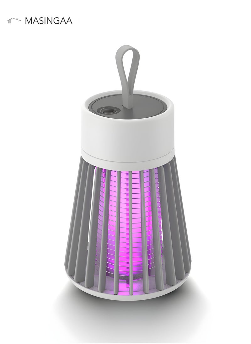 MASINGAA - Electric Mosquito Killer Lamp with UV Fly Trap - USB Powered Bug Zapper & Insect Repellent, Portable Mosquito Eliminator for Bedrooms, Camping, Home, & Outdoors - Image 1