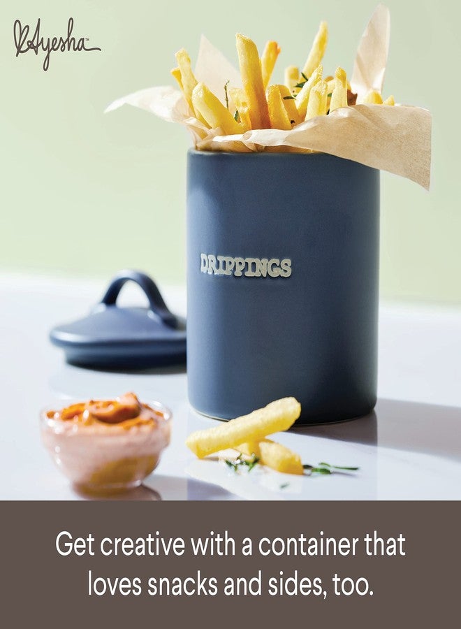 Ayesha Curry Ceramics Bacon Grease Jar/Container, 21 Ounce - Anchor - Image 3