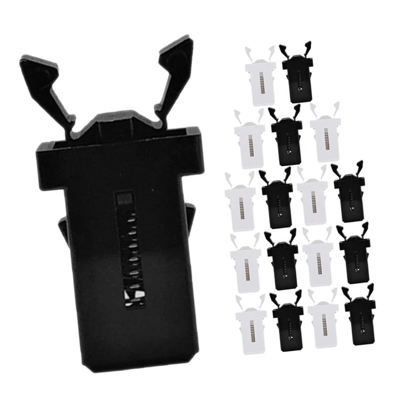 18 Pcs Garbage Can Lock Parts Push Type Buckle Trash Can Lid Locks Easy To Use - Image 2
