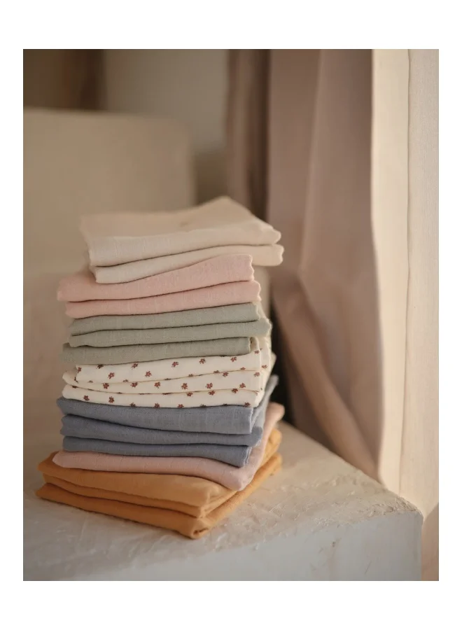 mushie Muslin Cloth 3-Pack Rainbow