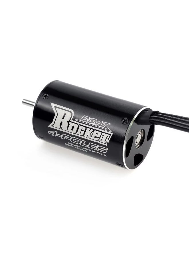 Rocke-RC Brushless Motor 2948 3000KV 3450KV 4800KV For RC Boat Models 3.175 Shaft Diameter Alloy Material Suitable For 600-800mm Boats-Color:2948 3450KV Ship Model Motor  - Image 3