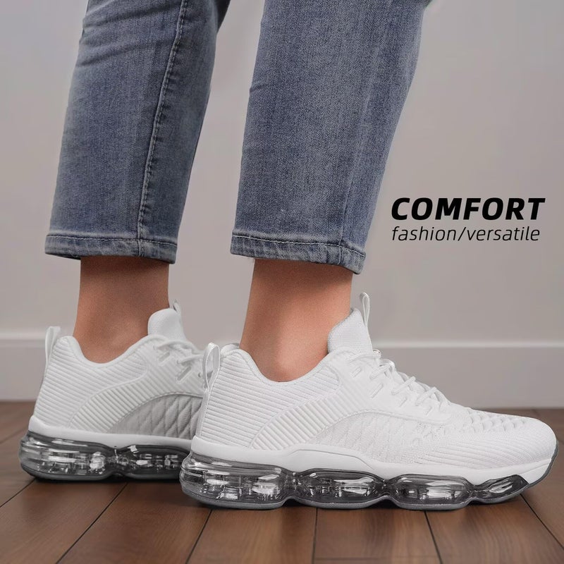 Kapsen Womens Walking Running Shoes Air Cushion Breathable Fashion Tennis Sneakers Mesh Workout Casual Athletic Sports Gym - Image 2