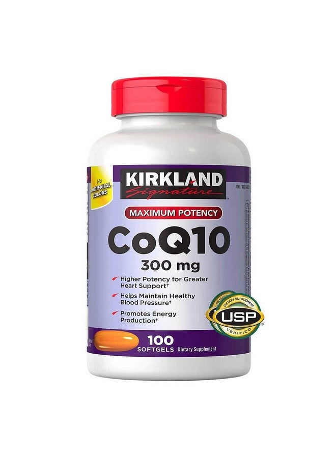Kirkland Signature Coq10 300Mg 100 Softgels  - Image 2