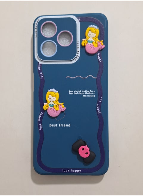 Back Cover Compatible With Phone Realme C51 / C53 - Multi Color 373