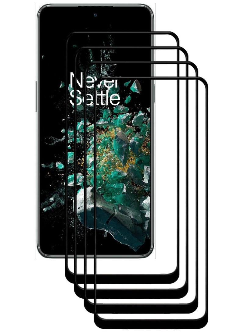 ACLIX 4 Pieces Antistatic ESD Dustproof Premium Quality High Definition Tempered Glass Screen Protector Designed For OnePlus 10T - Image 1
