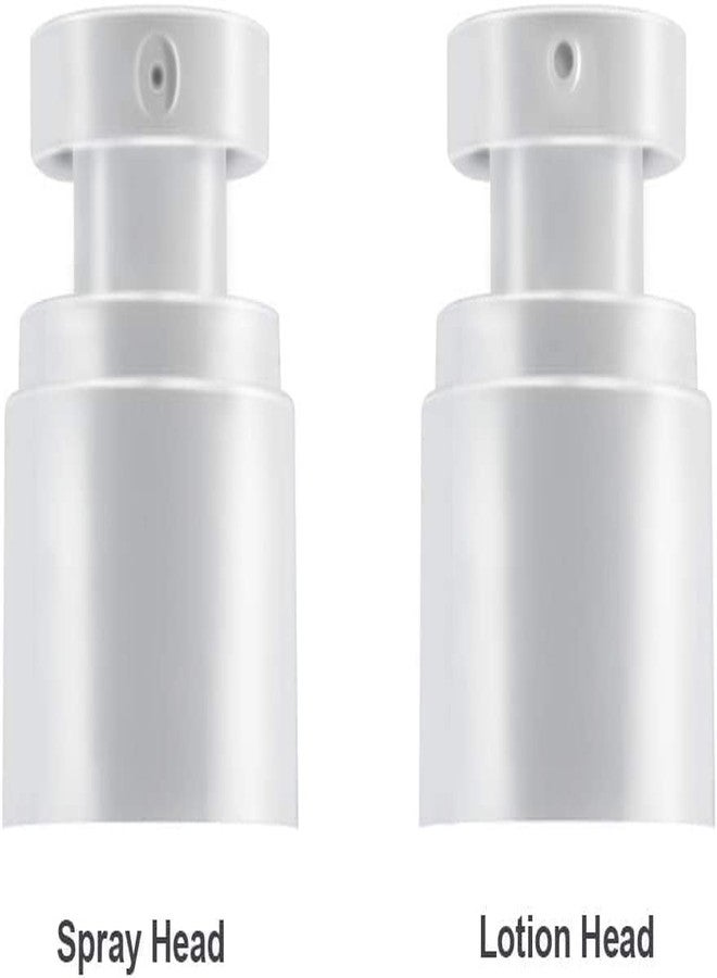 SHIELD PLUS Airless Pump Bottle - 100ml Travel & Home Use, Refillable Cosmetic Pump Dispenser for Serums, Creams & Lotions (2 Pcs) - Image 4