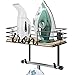 TJMOREE TJ.MOREE Ironing Board Hanger Wall Mount - Laundry Room Iron and Ironing Board Holder, Metal Wall Mount with Large - Image 2