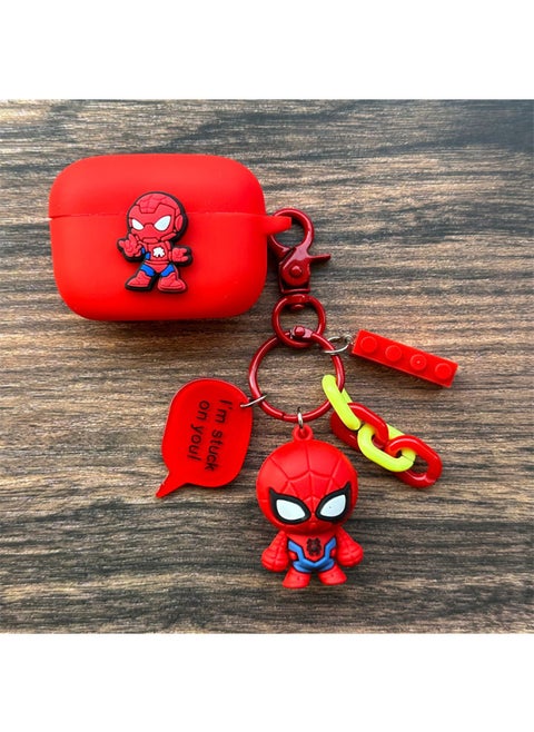Suitable For Vivo TWS 4 Wireless Bluetooth Headset Protective Cover IQOO TWS 2 Cartoon Silicone Soft Case-Colour:42 Pendants-Model:iQOO TWS 2