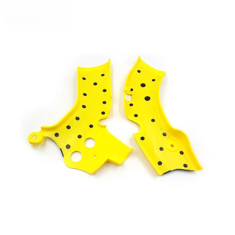 Yellow Black Motorcycle X Grip Frame Protector Cover Fit Suzuki Rmz250 2010 2018 Plastic Shell Durable Grips - Image 4