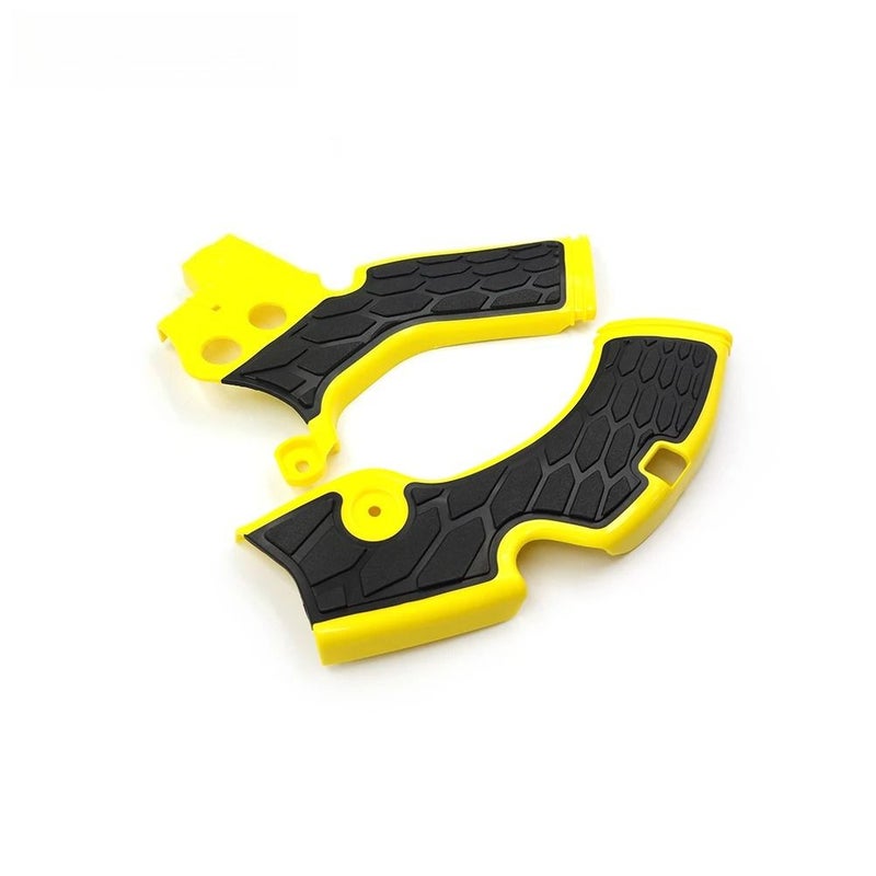 Yellow Black Motorcycle X Grip Frame Protector Cover Fit Suzuki Rmz250 2010 2018 Plastic Shell Durable Grips - Image 3