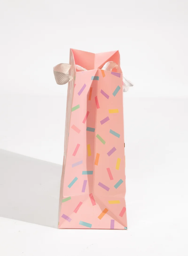Share the Love Happy Birthday, Pink, Medium Gift Bag