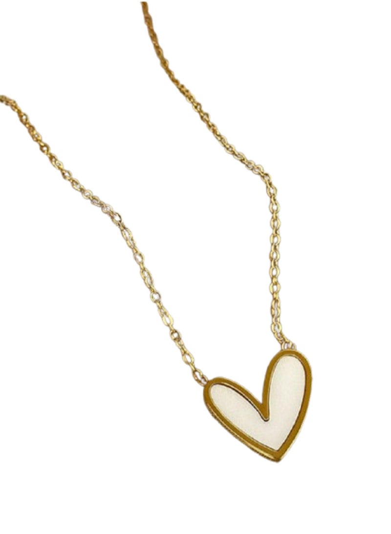 MANIKAN MANIKAN Luxury Necklace of Elegant- MANIKAN -Heart Shape for Women  - Image 1