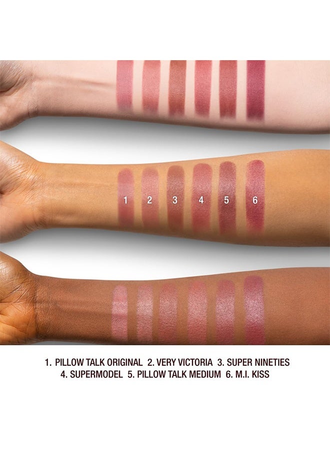 شارلوت تلبوري روج شفاه مات من شارلوت تيلبوري - بيللو توك الأصلي - روج شفاه طويل الأمد، ماتي، مع لون قابل للبناء ومكونات محببة للشفاه - تركيبة كريمية وسهلة المزج - Image 4