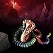 SUMLAND 3D Printed Snake23 Inch 3D Printed Animals3D Printed Fidget ToysHome Office Decor Executive Desk Crystal Cobra Toys Red Yellow Blue - Image 4