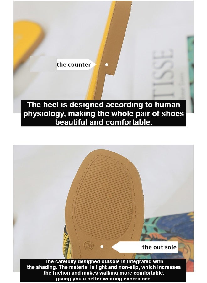 Ladies Fashion Summer Bow Slippers Outdoor or Indoor Flat Beach Sandals
