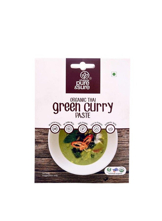 Pure & Sure معجون الكاري الأخضر العضوي