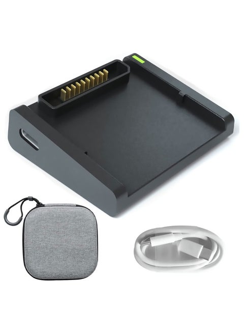 Mavic Air 2 and Air 2S Charging Hub, Mini Portable Battery Charging with Type-c for DJI Dajiang AIR2 AIR2S Drone, MAKINGTEC UAV Intelligent Flight Battery Accessory Charging.