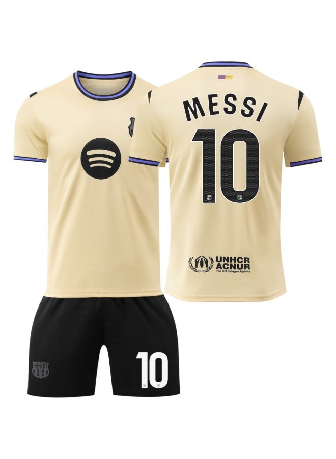 ميسي 2025-2026 الموسم #10 ميسي لكرة القدم جيرسي السراويل دعوى حجم الأطفال وحجم الكبار ، هدية للجماهير والأصدقاء - Image 1