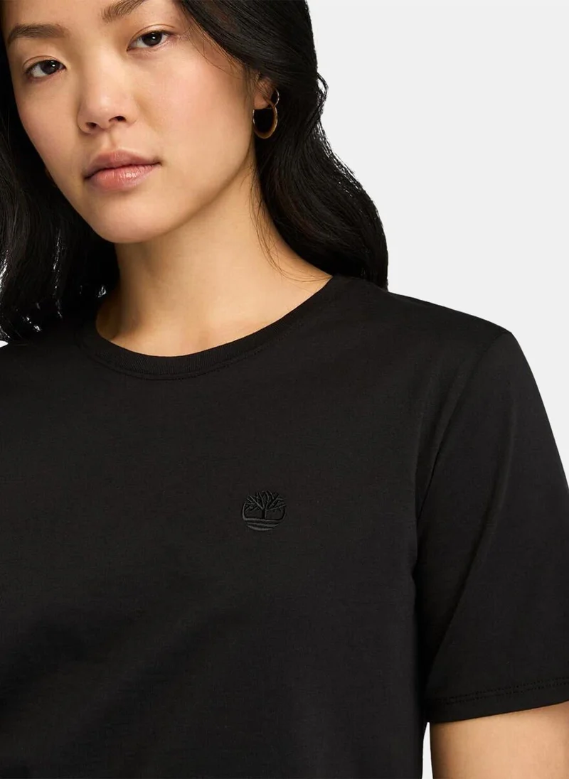 Timberland Black Women's Dunstan T-Shirt for Women | Best Price UAE