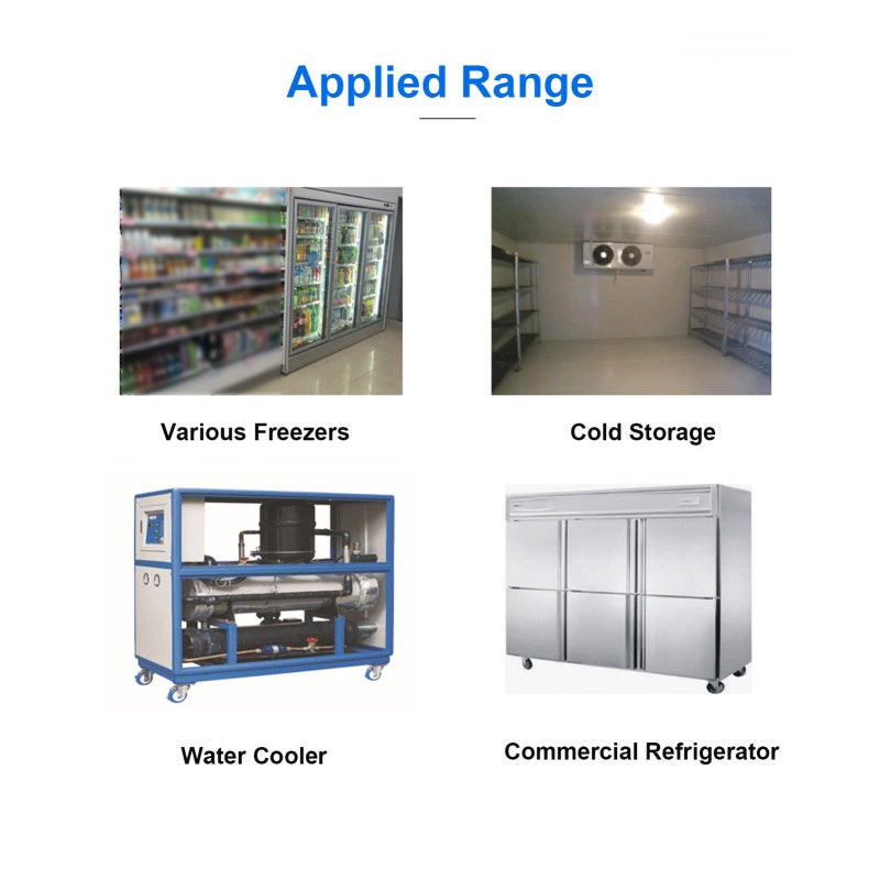 Digital Temperature Controller: 110-220V, High Accuracy Wide Measuring Range - Stable Performance Long Time Use, Large Clear Display Thermostat for Commercial Refrigerators Freezers Cold Storage - Image 5