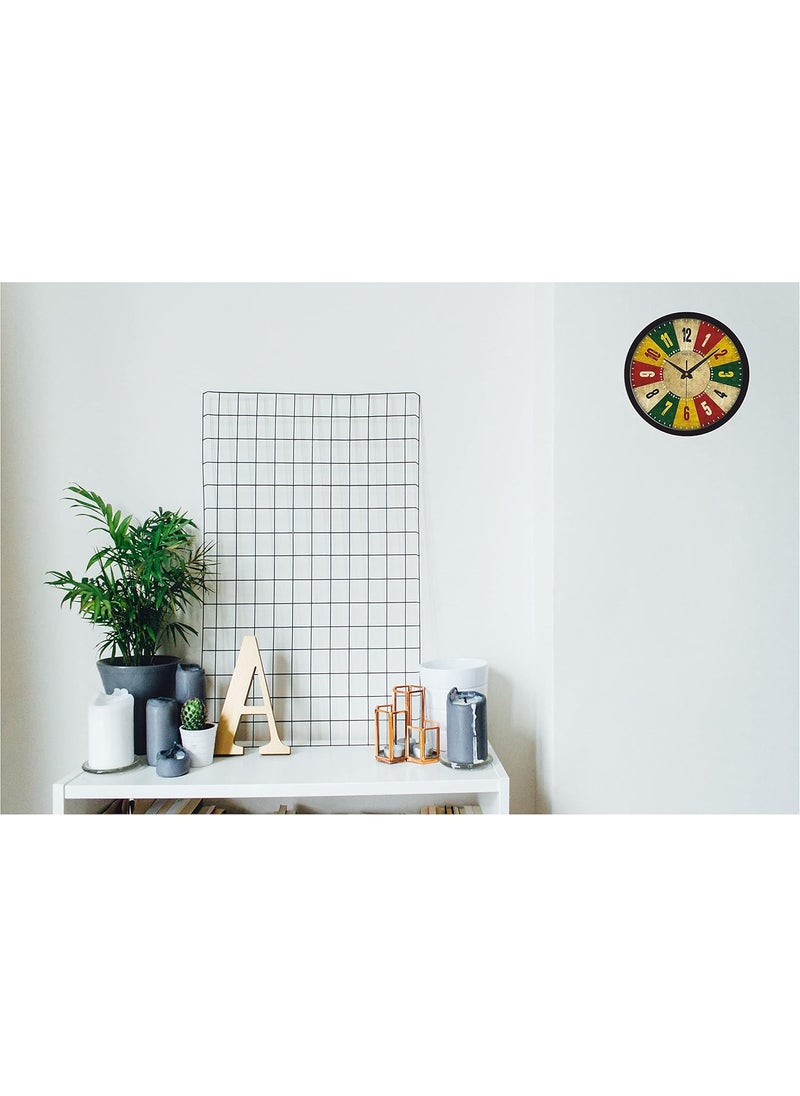 OREX - OREX Stylish Colourful Clock for Home | Bedroom | Livingroom | Office | Kitchen - OC-027 - Image 1