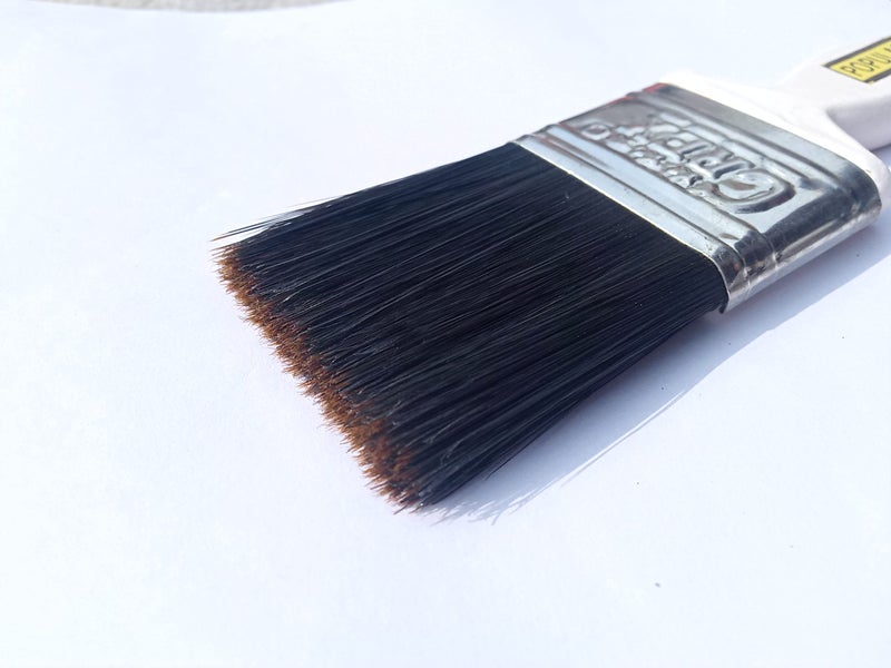 Crex Popular 2 inch 100% Brownish Bristle Painting Brush for Oil, Enamel, Watercolor Paint, and Canvas Painting, Set of 4 Pcs (4) - Image 3