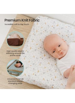 Copper Pearl Copper Pearl Premium Knit Diaper Changing Pad Cover 'Jo'  - Image 3