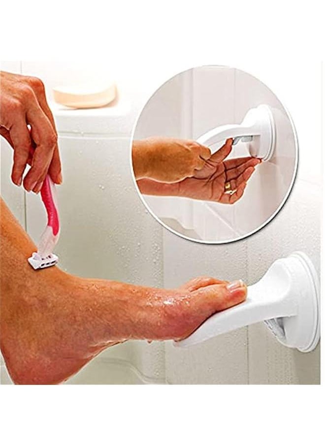 Generic - Shower Foot Rest for Shaving Legs,Pedicure Foot Rest,No Drilling is Needed Non-Slip Bathroom Pedal with Powerful Suction Cup Shower Shaving Leg Aid. Suitable for Women Back Pain Sufferers, Shower - Image 1