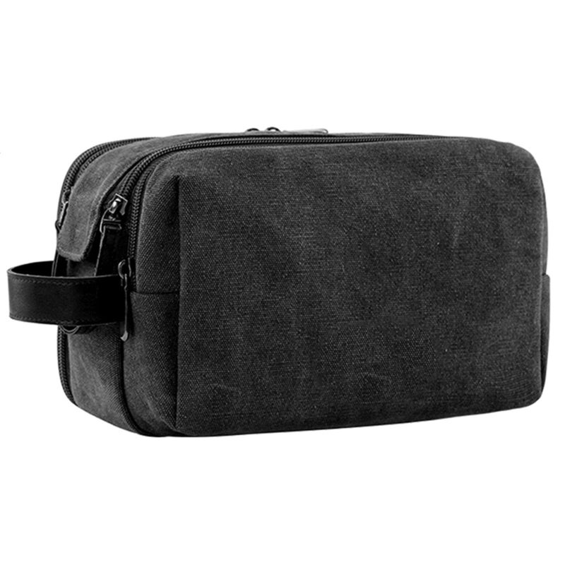 Large-Capacity Business Trip Toiletry Bag, Swimming Waterproof Cosmetic Bag, Men'S Storage Cosmetic Bag, Twill Can Be Printed With Logo - Image 1